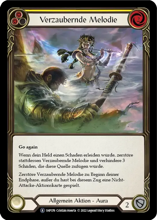 Enchanting Melody (Yellow) from History Pack 1 - Black Label - Flesh and Blood