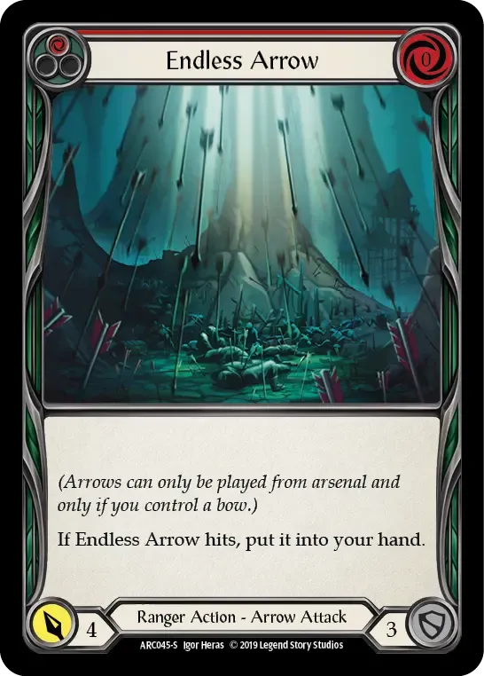 Endless Arrow — Arcane Rising — Flesh and Blood