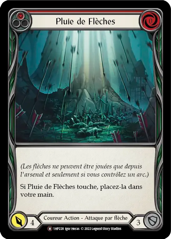 Pluie de Flèches from History Pack 1 - Black Label - Flesh and Blood