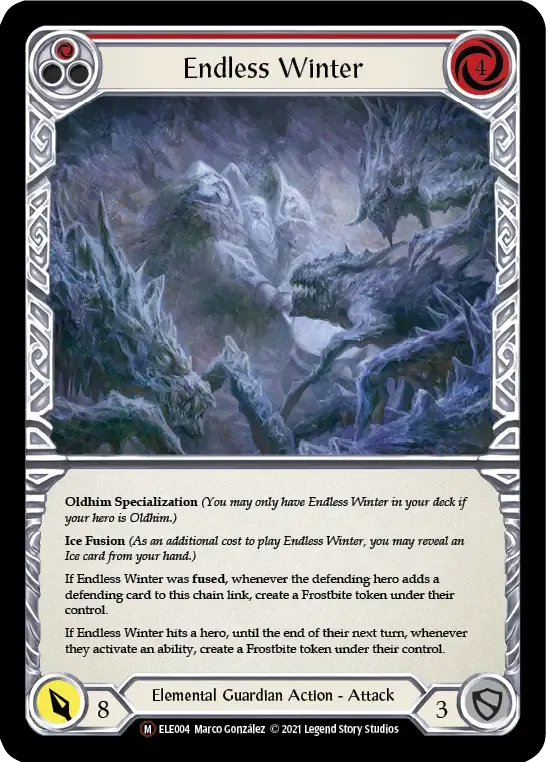 Endless Winter — Tales of Aria - Unlimited — Flesh and Blood