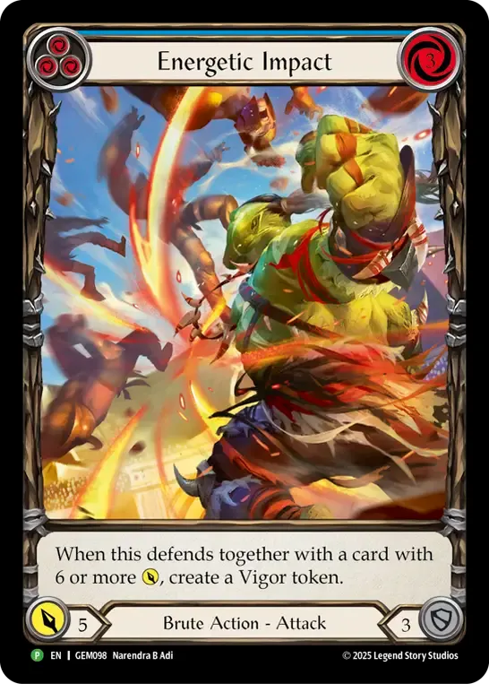 Energetic Impact — GEM - Pack 3 — Flesh and Blood