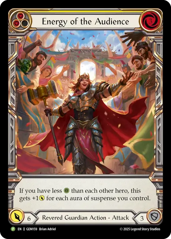 Energy of the Audience — GEM - Pack 5 — Flesh and Blood