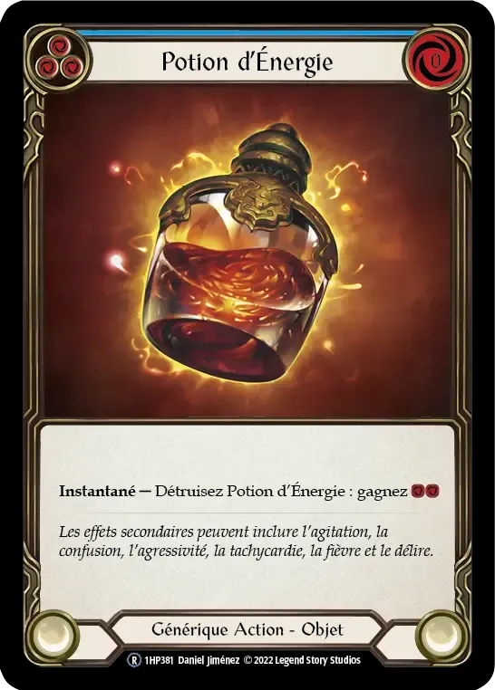 Potion d'Énergie from History Pack 1 - Black Label - Flesh and Blood