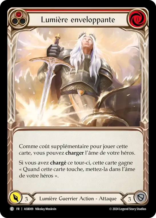 Lumière enveloppante — Armory Deck - Ser Boltyn, Breaker of Dawn — Flesh and Blood