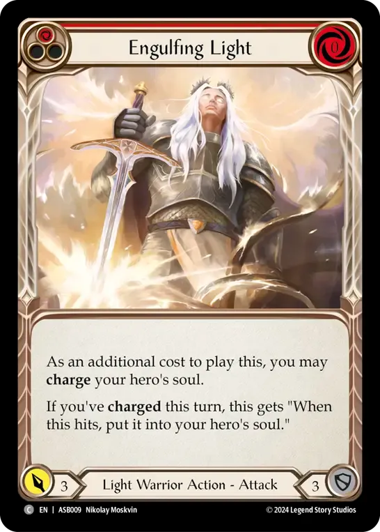 Engulfing Light (Red) — Armory Deck - Ser Boltyn, Breaker of Dawn — Flesh and Blood