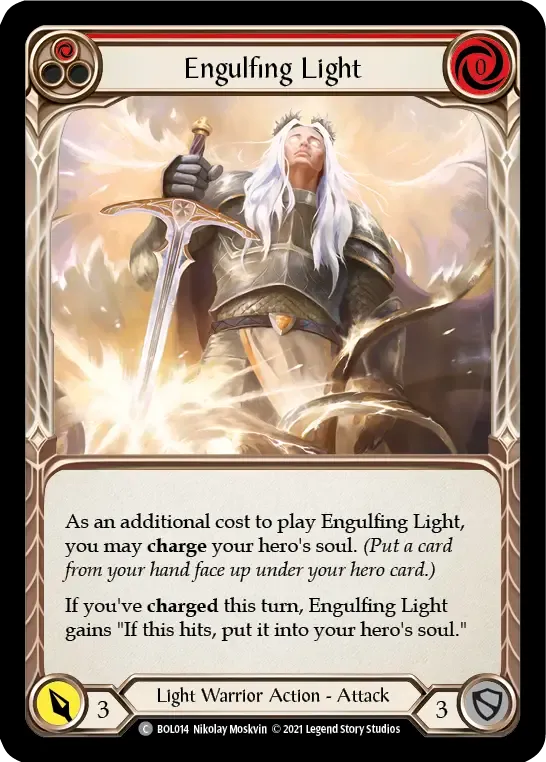Engulfing Light (Red) — Boltyn - Blitz Deck — Flesh and Blood