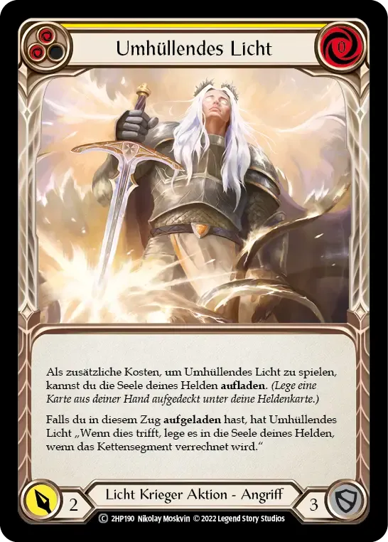 Engulfing Light (Yellow) — History Pack 2 - Black Label — Flesh and Blood