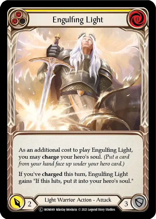 Engulfing Light (Yellow) from Monarch - Unlimited - Flesh and Blood