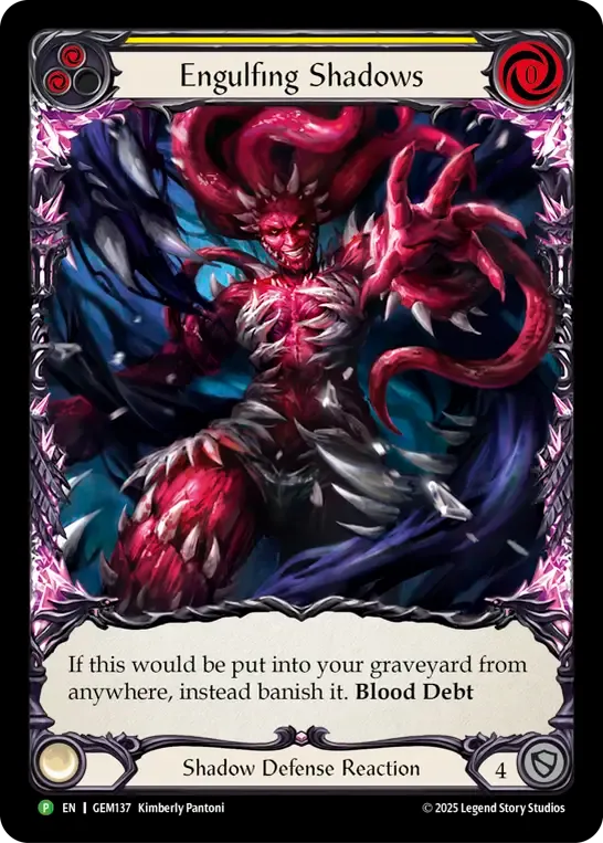 Engulfing Shadows — Flesh and Blood: Promo Cards — Flesh and Blood