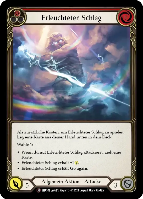 Enlightened Strike — History Pack 1 - Black Label — Flesh and Blood