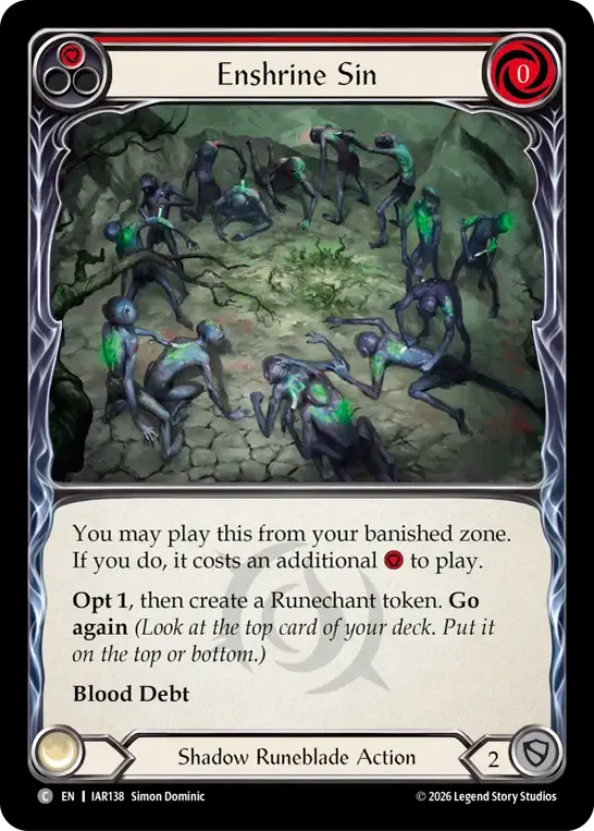 Consacrer le péché — Usurp the Shadow Throne — Flesh and Blood