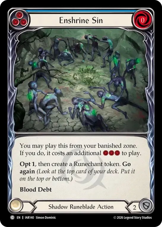 Consacrer le péché — Usurp the Shadow Throne — Flesh and Blood