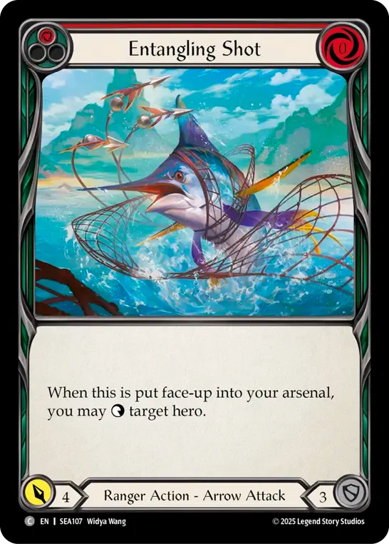 Tir enchevêtrant — High Seas — Flesh and Blood