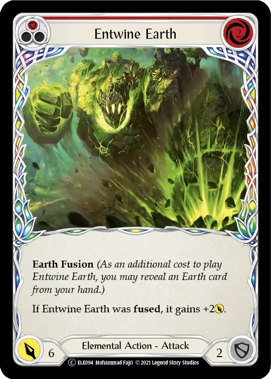 Entwine Earth (Red) — Tales of Aria - Unlimited — Flesh and Blood