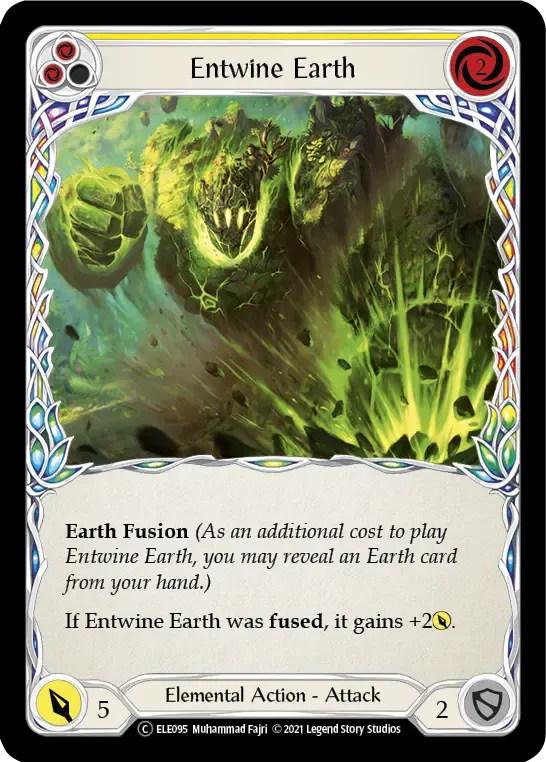 Entwine Earth (Yellow) — Tales of Aria - Unlimited — Flesh and Blood