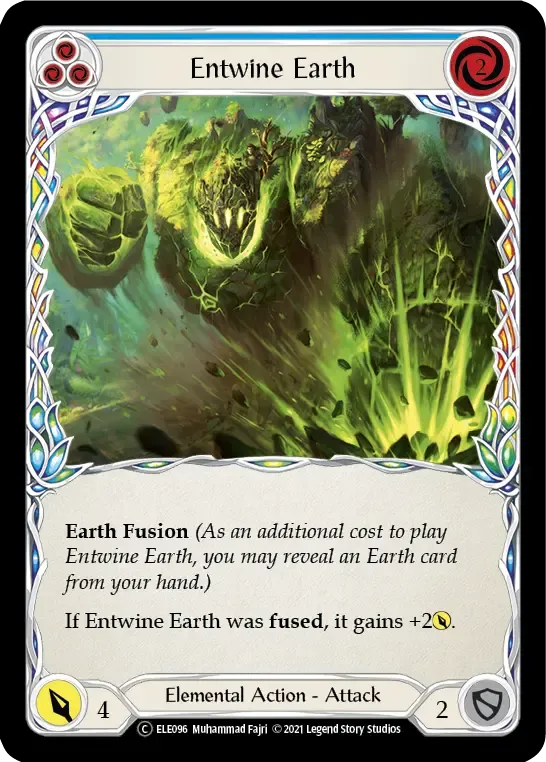 Entwine Earth (Blue) — Tales of Aria - Unlimited — Flesh and Blood
