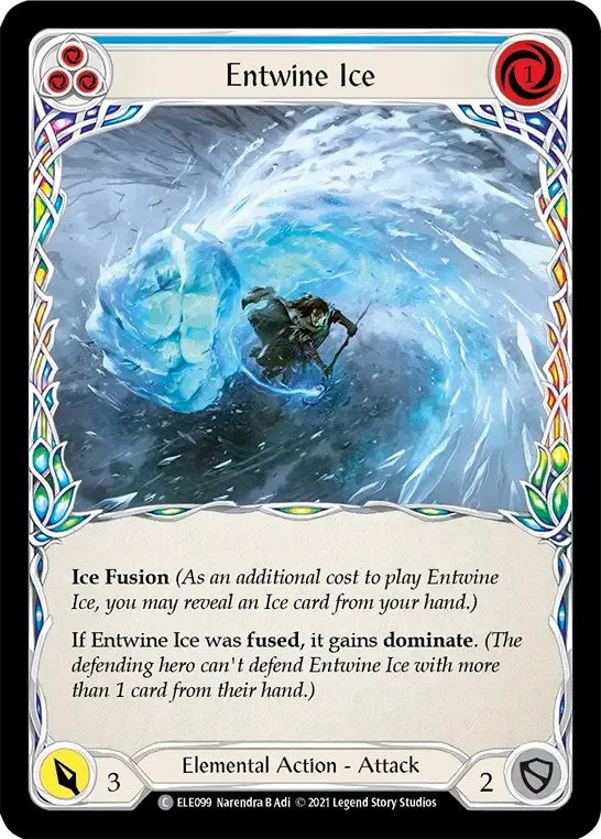 Entwine Ice (Blue) from Tales of Aria - Flesh and Blood