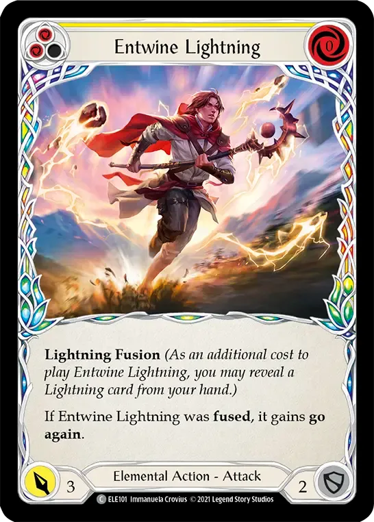 Entwine Lightning (Yellow) — Tales of Aria — Flesh and Blood