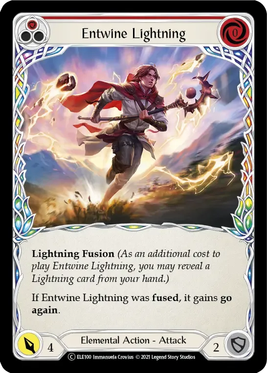 Entwine Lightning (Red) — Tales of Aria - Unlimited — Flesh and Blood