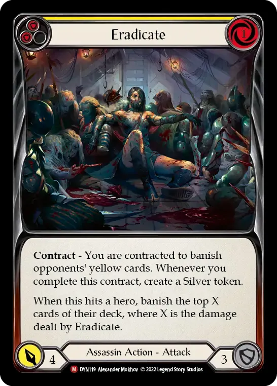 Eradicate — Dynasty — Flesh and Blood