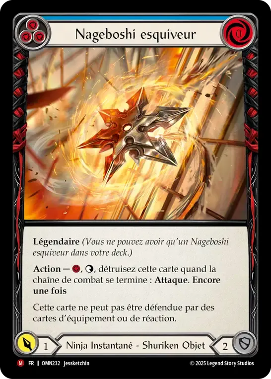 Nageboshi esquiveur from Omens of the Third Age - Flesh and Blood