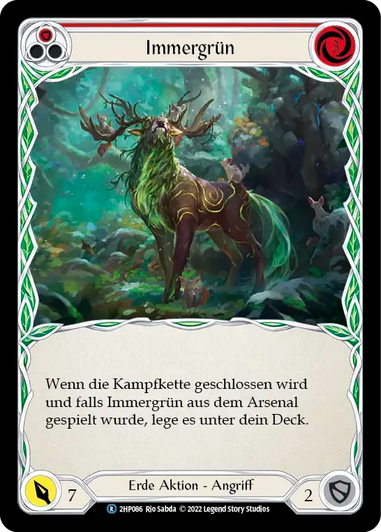 Evergreen (Red) — History Pack 2 - Black Label — Flesh and Blood