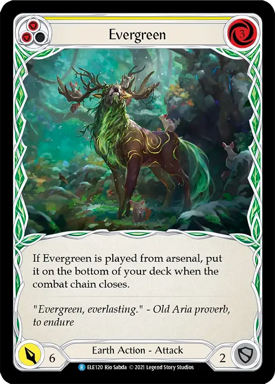Evergreen (Yellow) from Tales of Aria - Flesh and Blood