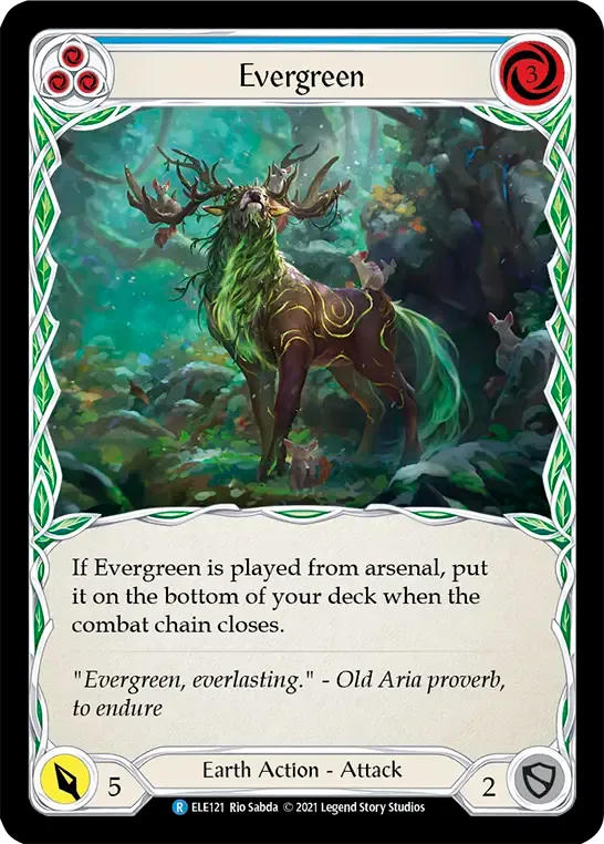 Evergreen (Blue) — Tales of Aria — Flesh and Blood