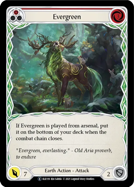 Evergreen (Red) — Tales of Aria - Unlimited — Flesh and Blood