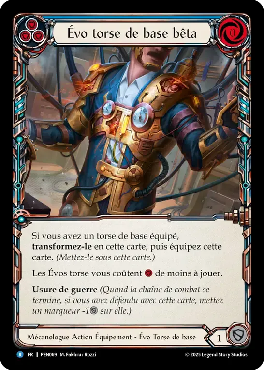 Évo torse de base bêta — Compendium of Rathe — Flesh and Blood