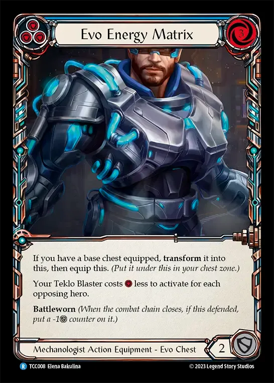 Evo Energy Matrix (Blue) — Round the Table: TCC x LSS — Flesh and Blood