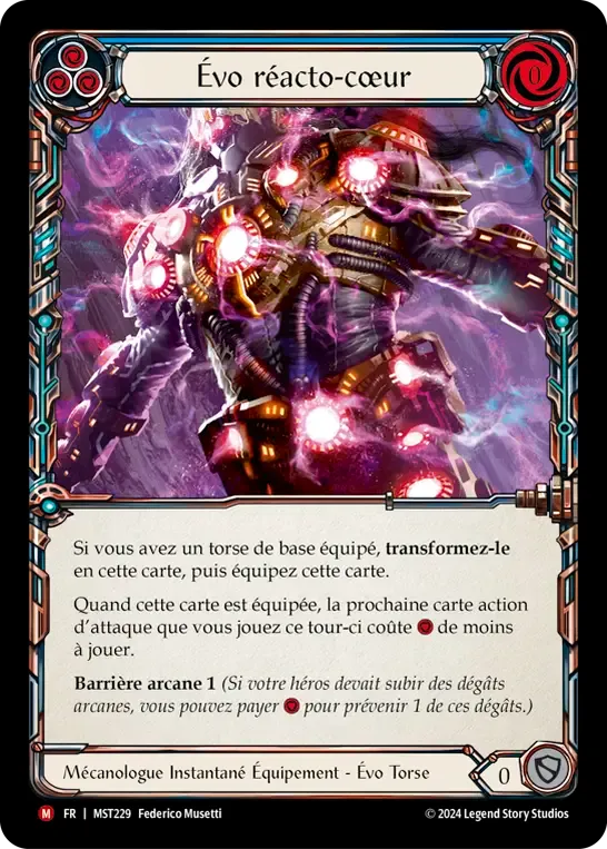 Évo réacto-cœur — Part the Mistveil — Flesh and Blood