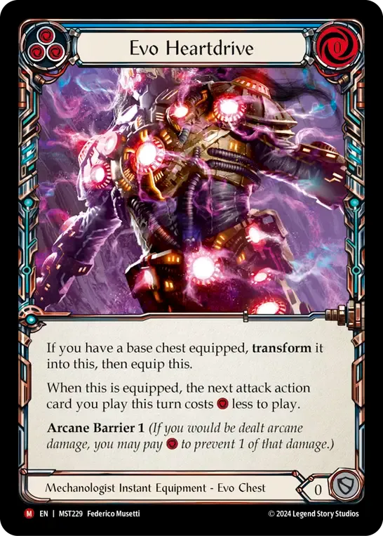 Evo Heartdrive — Part the Mistveil — Flesh and Blood