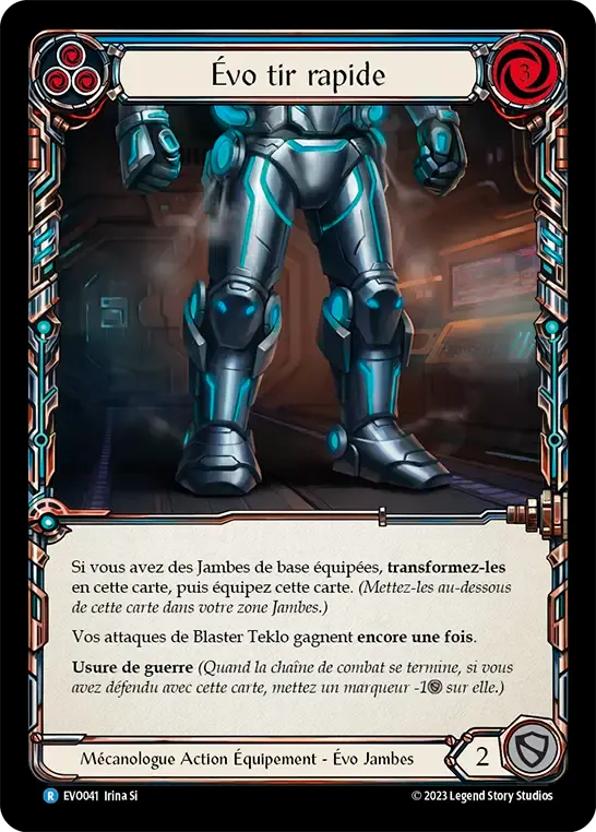 Évo tir rapide — Bright Lights — Flesh and Blood
