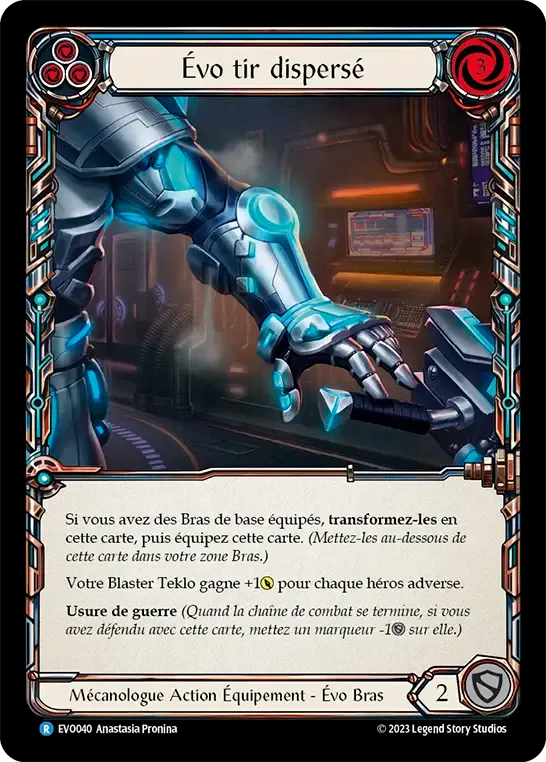 Évo tir dispersé — Bright Lights — Flesh and Blood