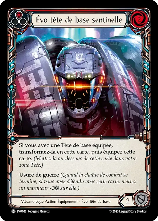 Évo tête de base sentinelle from Bright Lights - Flesh and Blood