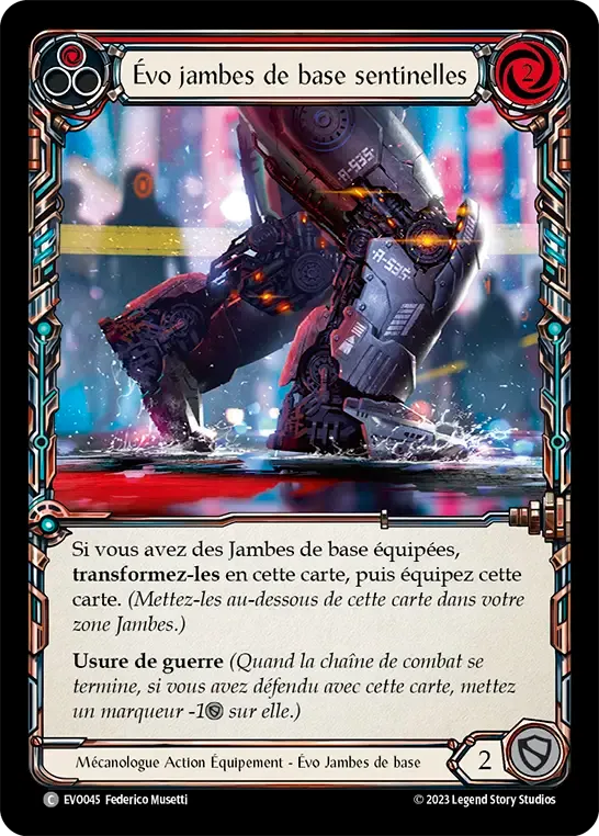 Évo jambes de base sentinelles — Bright Lights — Flesh and Blood