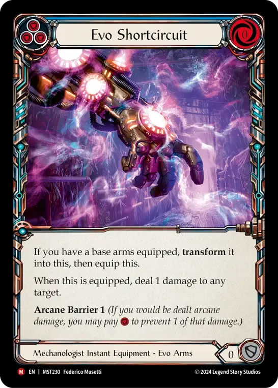 Evo Shortcircuit — Part the Mistveil — Flesh and Blood