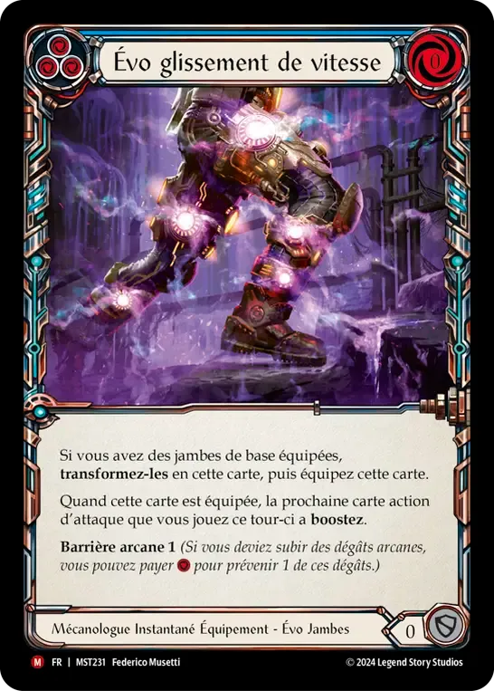 Évo glissement de vitesse — Part the Mistveil — Flesh and Blood