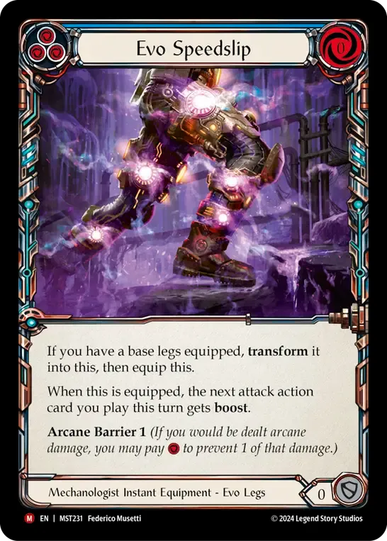 Evo Speedslip — Part the Mistveil — Flesh and Blood
