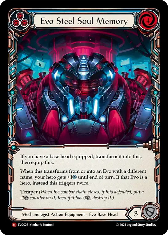 Evo Steel Soul Memory — Bright Lights — Flesh and Blood