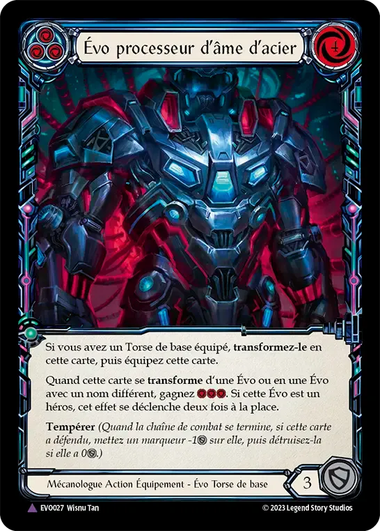 Évo processeur d’âme d’acier — Bright Lights — Flesh and Blood