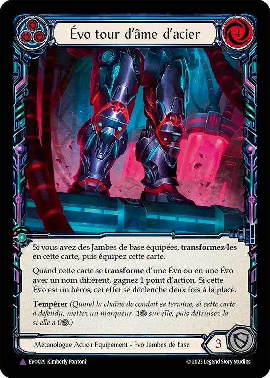 Évo tour d’âme d’acier — Bright Lights — Flesh and Blood