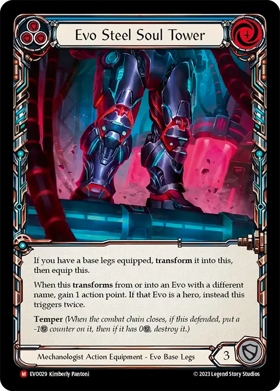 Evo Steel Soul Tower — Bright Lights — Flesh and Blood