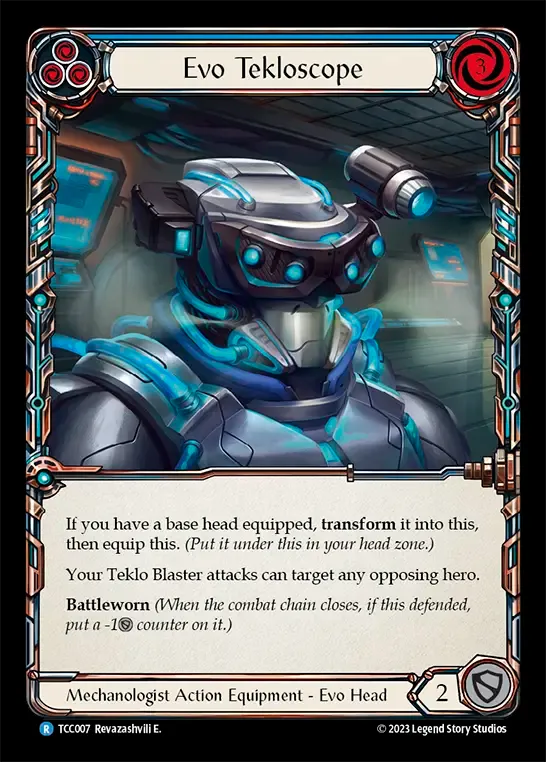 Evo Tekloscope (Blue) — Round the Table: TCC x LSS — Flesh and Blood