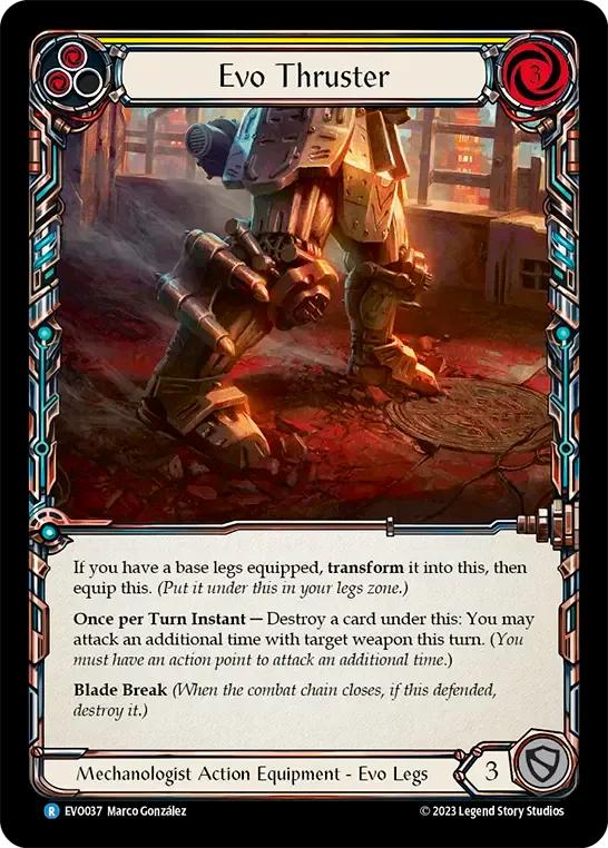 Évo propulseur — Bright Lights — Flesh and Blood
