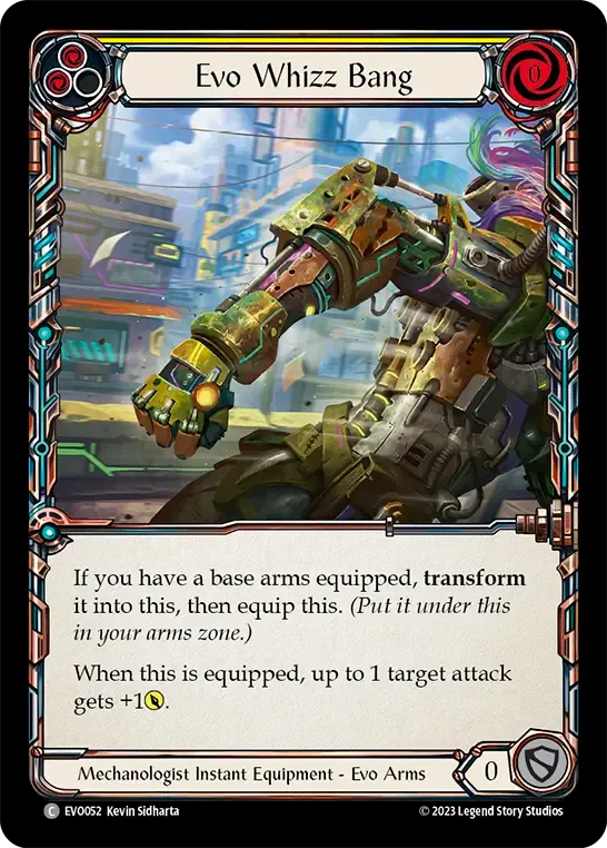 Evo Whizz Bang (Yellow) — Bright Lights — Flesh and Blood