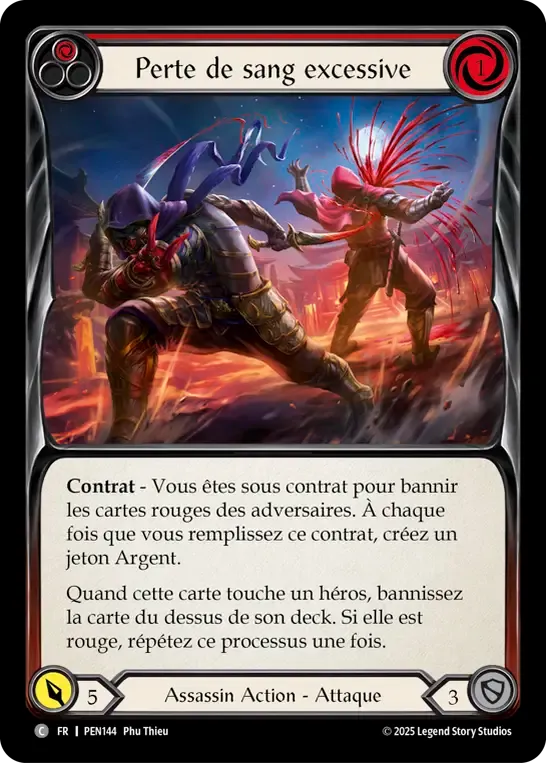 Excessive Bloodloss (Red) — Compendium of Rathe — Flesh and Blood