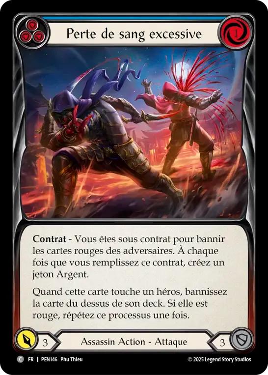 Excessive Bloodloss (Blue) — Compendium of Rathe — Flesh and Blood
