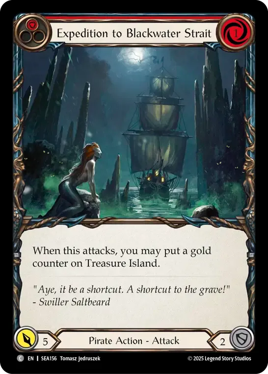 Expedition to Blackwater Strait (Red) — High Seas — Flesh and Blood